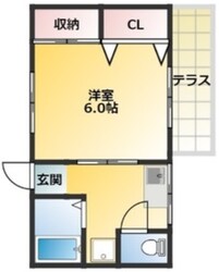 細貝ハイツの物件間取画像